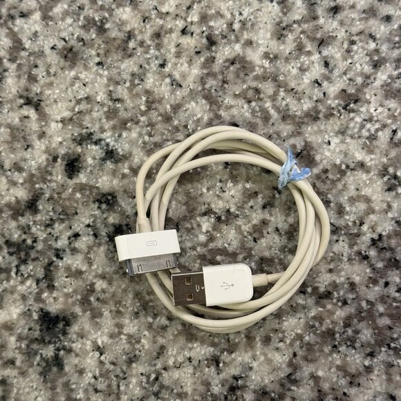 OEM Apple 3 feet 30 Pin To USB Charge Sync Cable for iPhone 3 3G 4 4s iPods - Picture 2 of 7